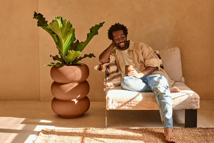 amber roll high 43cm caramelo